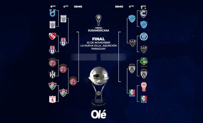 Llave de la Sudamericana: con Lanús en semis, así sigue la Copa