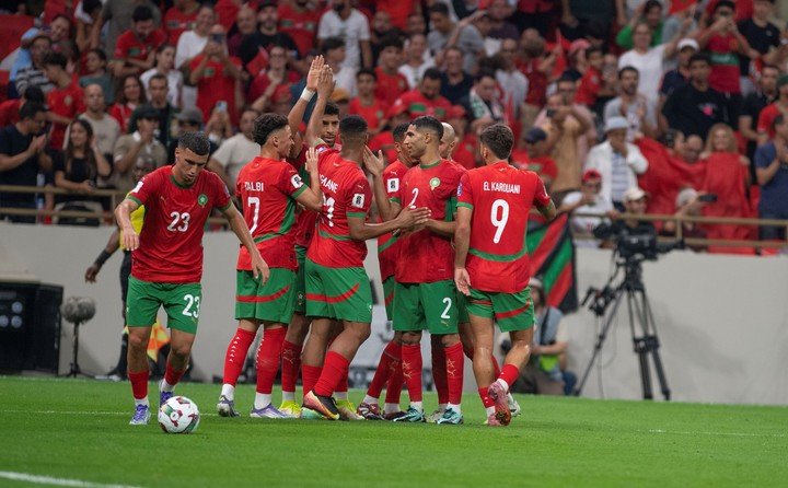 Marruecos: puntaje perfecto y clasificación. EFE.