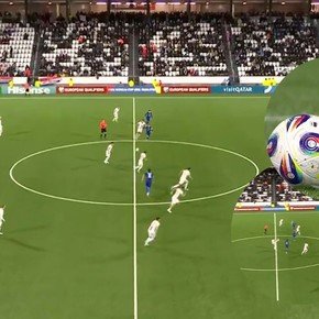 Video: Islas Feroe imitó el saque inicial del PSG pero el viento les jugó en contra