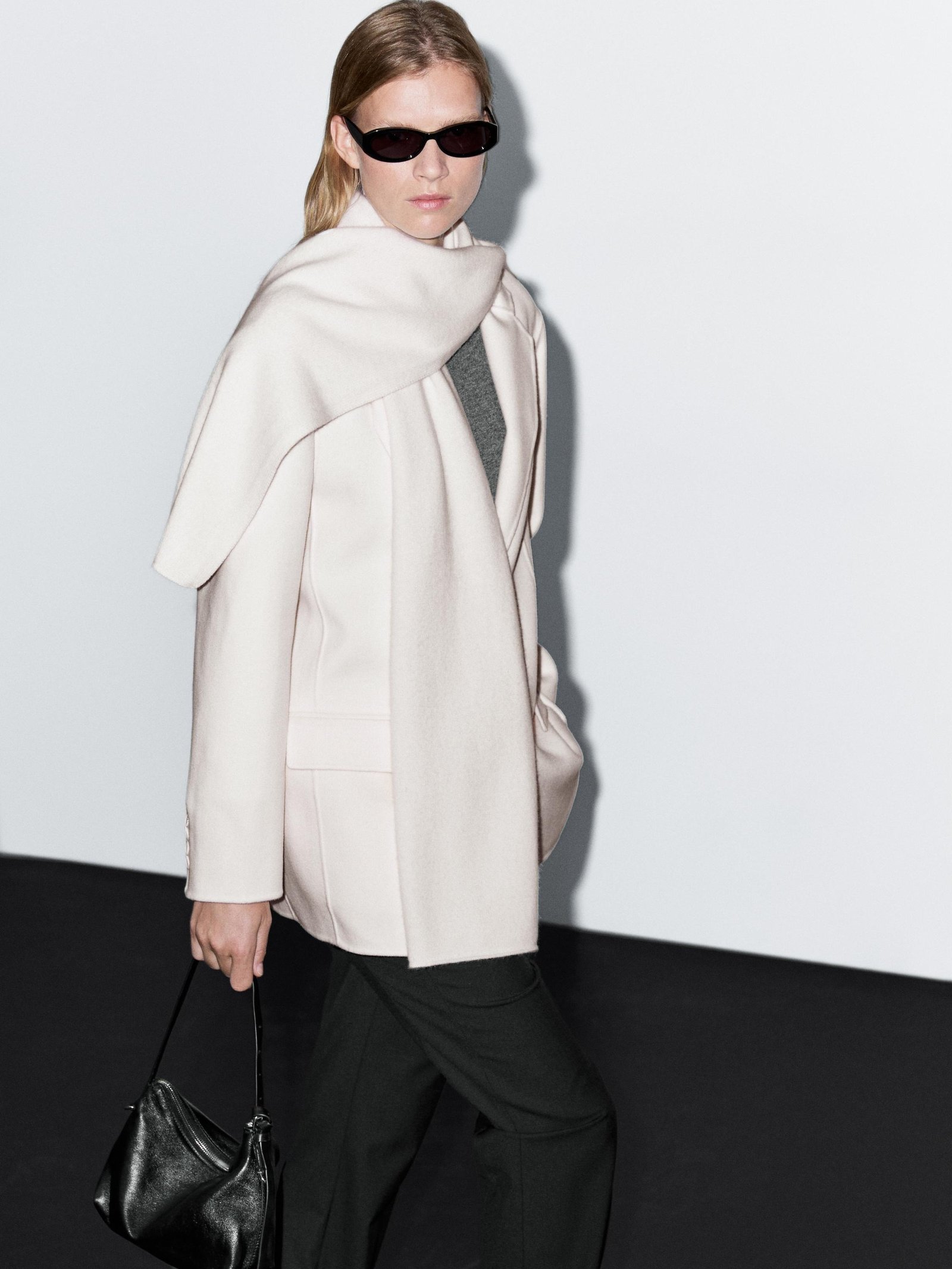 Americana con bufanda