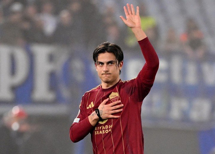Dybala en Roma y el objetivo de la Europa League. (REUTERS)