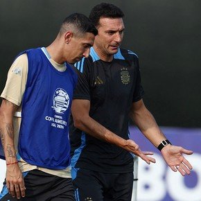 Di María apoya la renovación de Scaloni: "Le firmaría de por vida"
