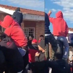 Escándalo en Colón: incidentes en una movilización de socios y un jugador herido por un piedrazo 