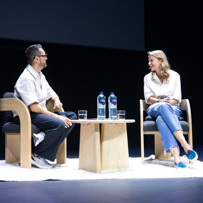 Sobre encontrar el propósito y el sentido a la vida charló con Germán Jiménez la comunicadora María León.