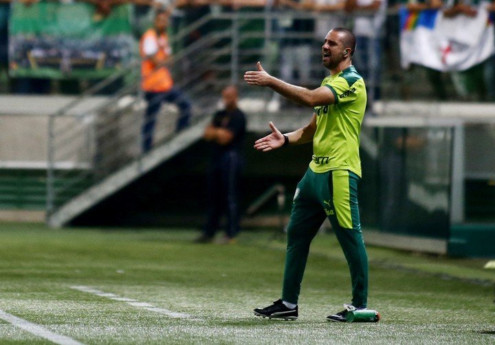 Joao Martins, el reemplazante de Abel Ferreira (Reuters).