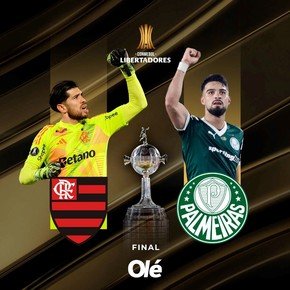 Flamengo vs. Palmeiras, por la final de la Copa Libertadores: qué día, a qué hora y dónde juegan