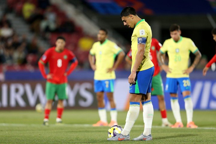 Brasil no pudo ante Marruecos. (Foto: EFE)