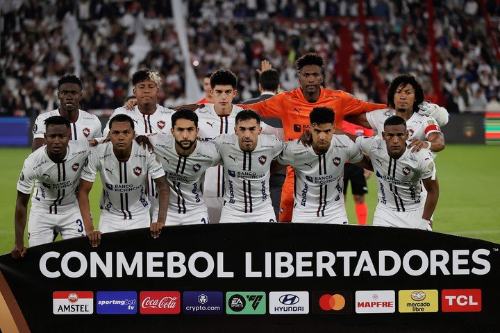 (Liga de Quito consiguió un triunfo clave en Ecuador). EFE/ José Jácome