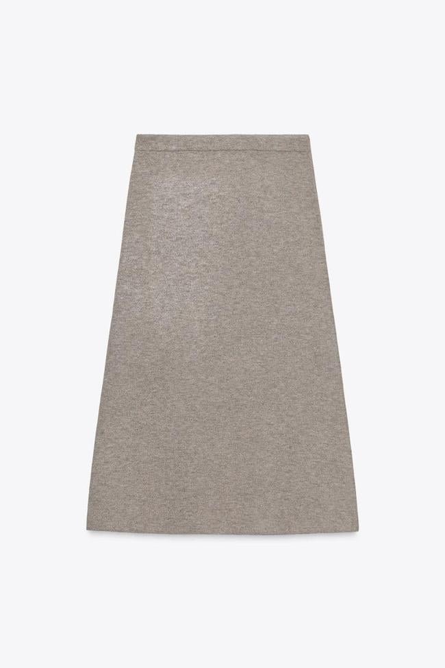 Falda midi punto (25,95€)