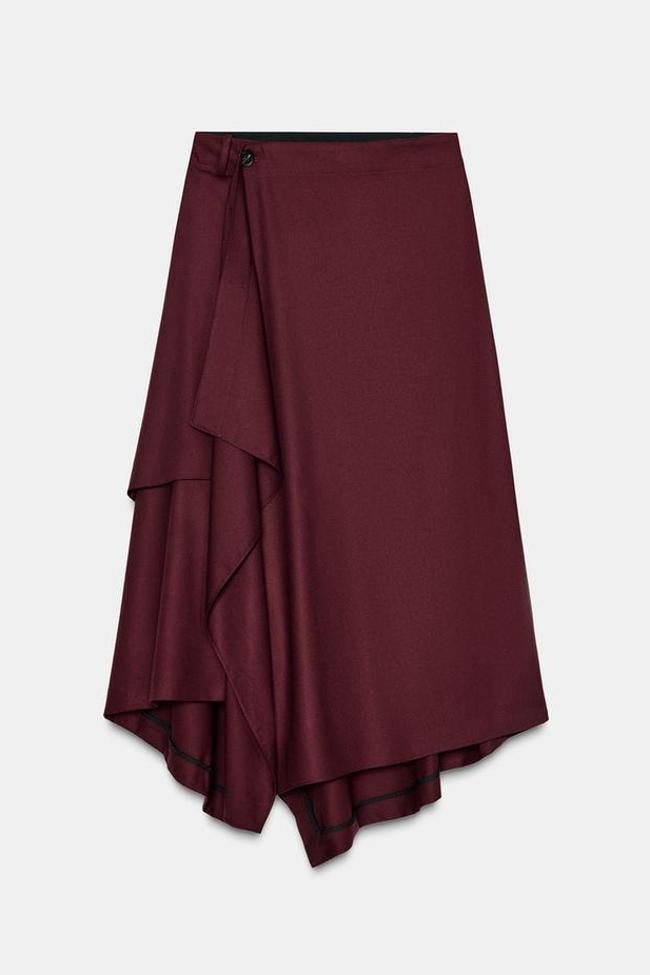 Falda asimétrica ZW Collection (49,95€)