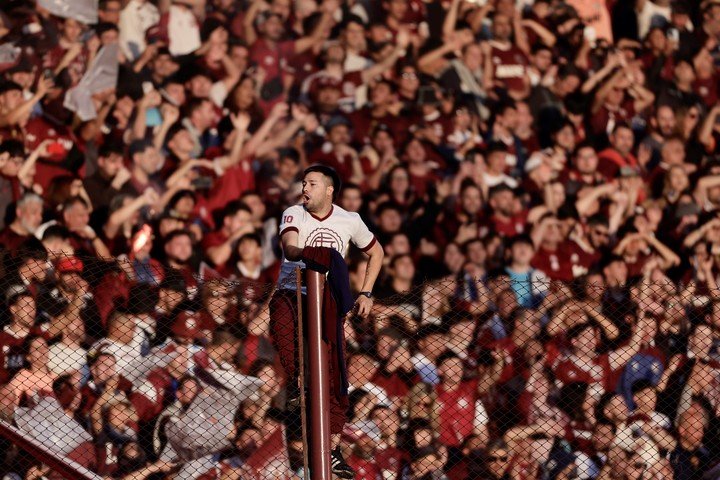 Lanús se metió en una nueva final continental (Juan Ignacio Roncoroni).