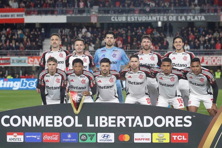 Jugadores de Flamengo. (EFE)