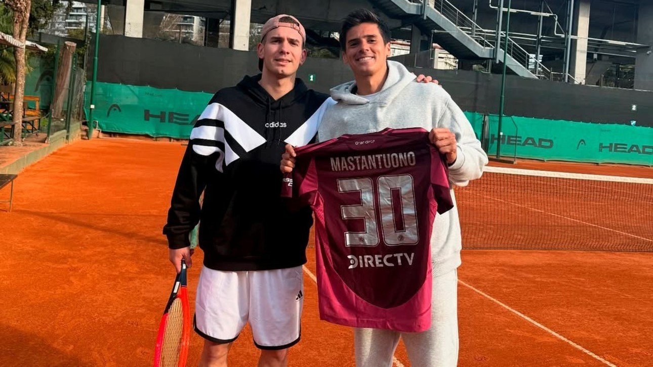 Mastantuono y Fede Coria