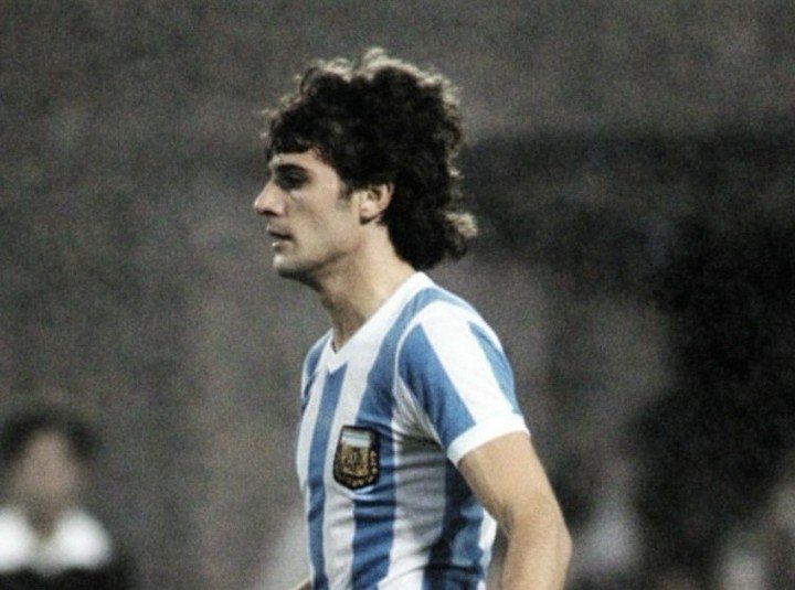 Rinaldi jugando con la Argentina.