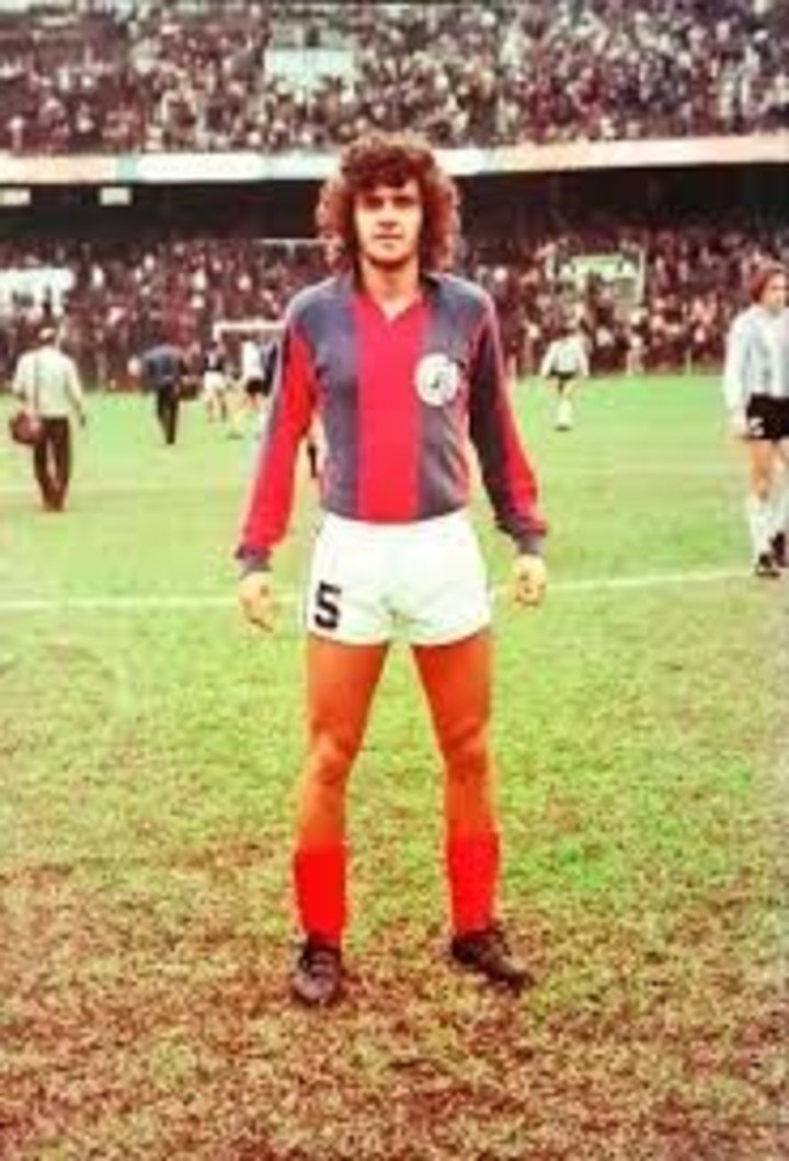 Osvaldo Rinaldi, en San Lorenzo.