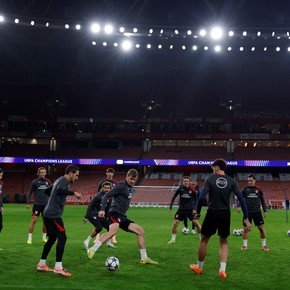 Quejas del Atlético de Madrid en el estadio del Arsenal: no había agua caliente
