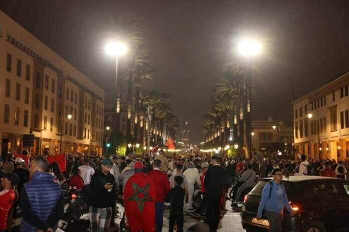La fiesta en Marruecos: caravanas a las 2