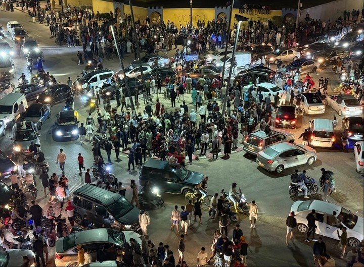 La fiesta en Rabat.