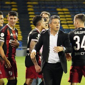 Gallardo tras el 1-0: "Tuvimos huevos para sostenerlo"