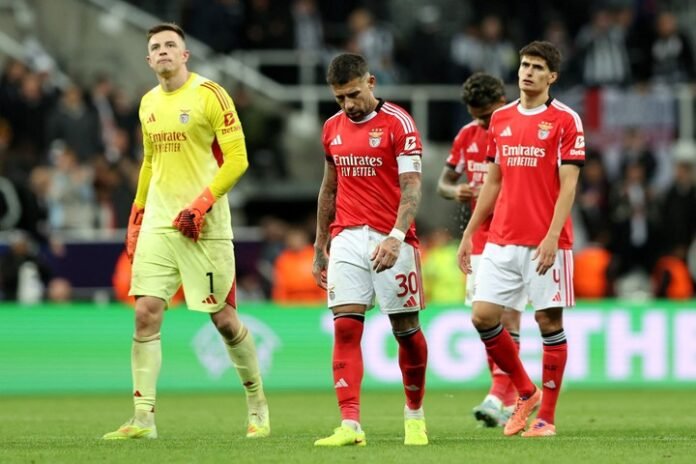 La reacción de Otamendi tras otra derrota del Benfica en la Champions