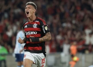 Las bajas de Flamengo para el partido previo a la revancha con Racing