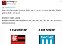 Las cargadas del Flamengo a Racing luego de la clasificación a la final de la Libertadores