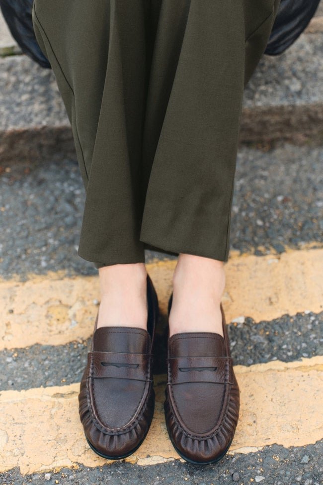 Mocasines de piel de Mango (69,99 euros)