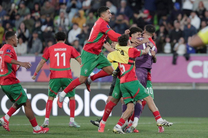Marruecos enfrentará a Argentina en la final del Mundial Sub 20. EFE/ Adriana Thomasa