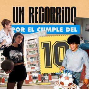 Los homenajes a Maradona en su cumpleaños N°65