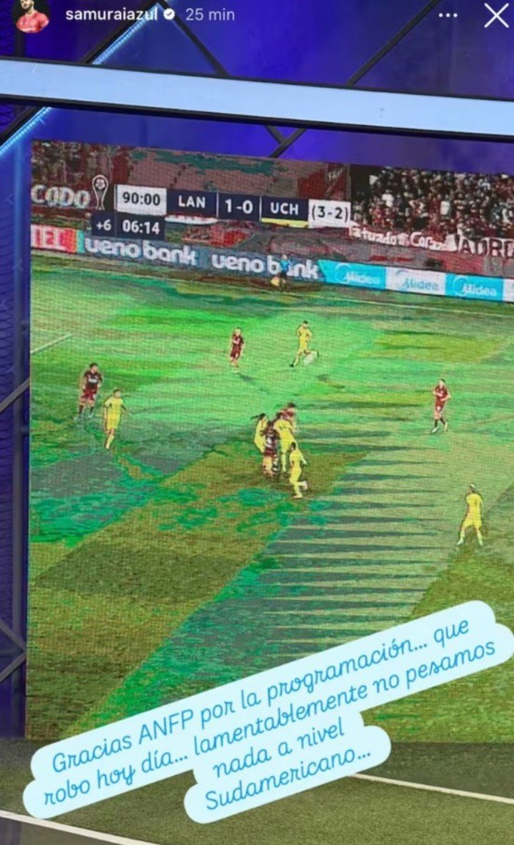 Johnny Herrera apuntó contra la ANFP. (FOTO: Instagram)