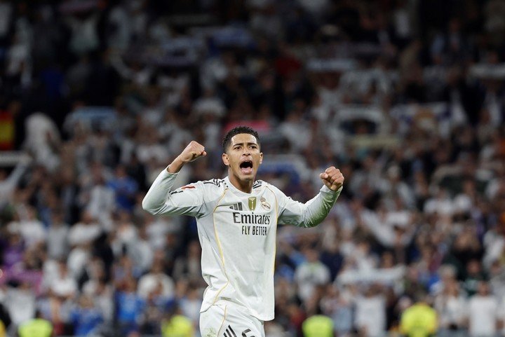 Bellingham fue clave contra el Barsa. EFE