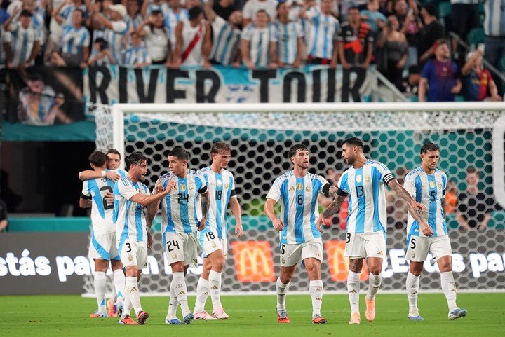 Argentina, lista para un nuevo amistoso (AP).