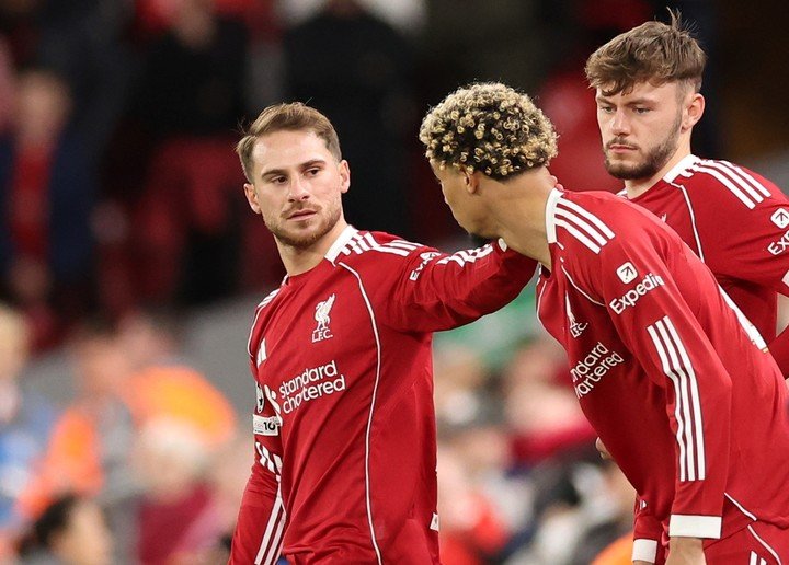 Juega el Liverpool de Alexis Mac Allister (EFE).