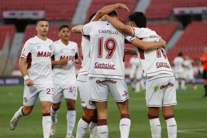 Rodrigo Castillo tras su doblete y el empate de Lanús en la Sudamericana: “En casa lo vamos a hacer mejor”