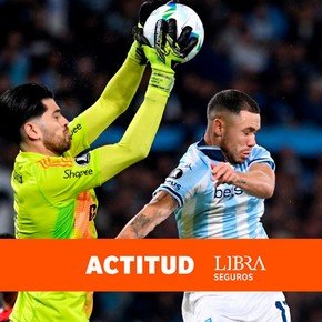 Agustín Rossi, el jugador Actitud Libra vs. Racing: sus atajadas que impidieron la épica