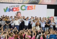 Vamos Corrientes: Valdés criticó a la oposición y dijo que votar por ellos es «obedecer a Cristina o Karina»