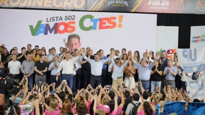 Vamos Corrientes: Valdés criticó a la oposición y dijo que votar por ellos es