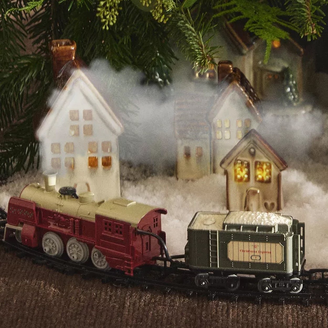 Tren de vapor de estilo retro, 49.99 euros.