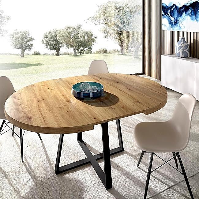 Mesa de comedor extensible rebajada en el Black Friday de Amazon.