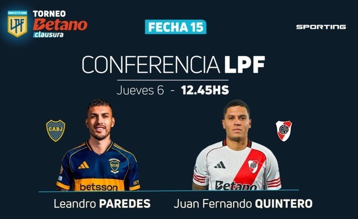 Se viene la conferencia de prensa.