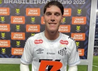 Con gol de Rollheiser en el descuento, el Santos de Neymar salió de la zona de descenso y amargó a un Palmeiras que perdió la cima