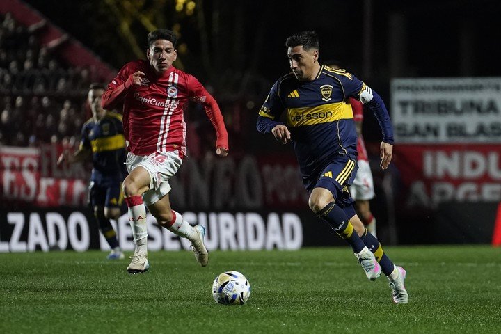 La Bestia fue capitán en su último partido ante el Bicho. (Maxi Failla)