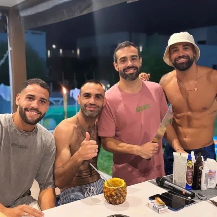 Los cuatro hermanos Giménez.