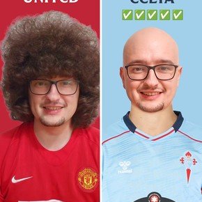 El meme con el que el Celta de Vigo invocó al hincha del United que lleva más de 365 días sin cortarse el pelo