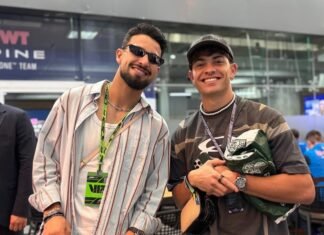 El Flaco López, Giay y una visita a Colapinto en Interlagos: regalo especial, fotos con los fanáticos y más