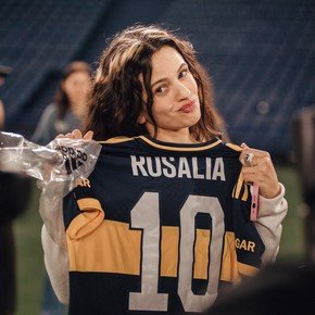 La artista internacional que visitó La Bombonera antes del partido contra Argentinos 