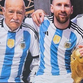 El posteo de Messi tras el fallecimiento de Omar Souto: "Fuiste la persona que abrió el camino para que la AFA se fijara en mí"