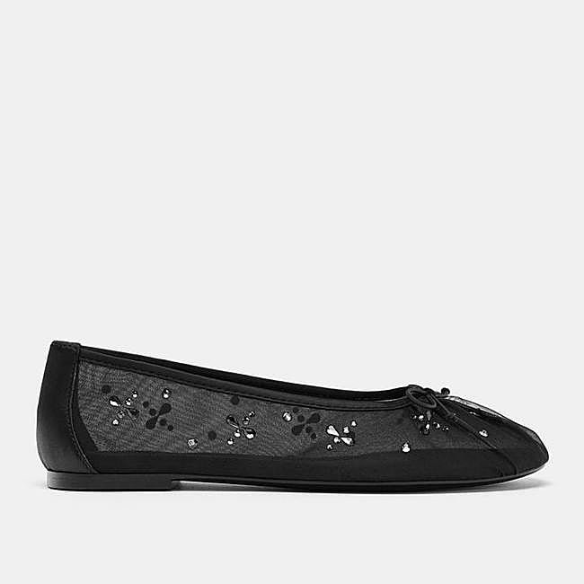 Bailarina mesh brillo (35,95€)