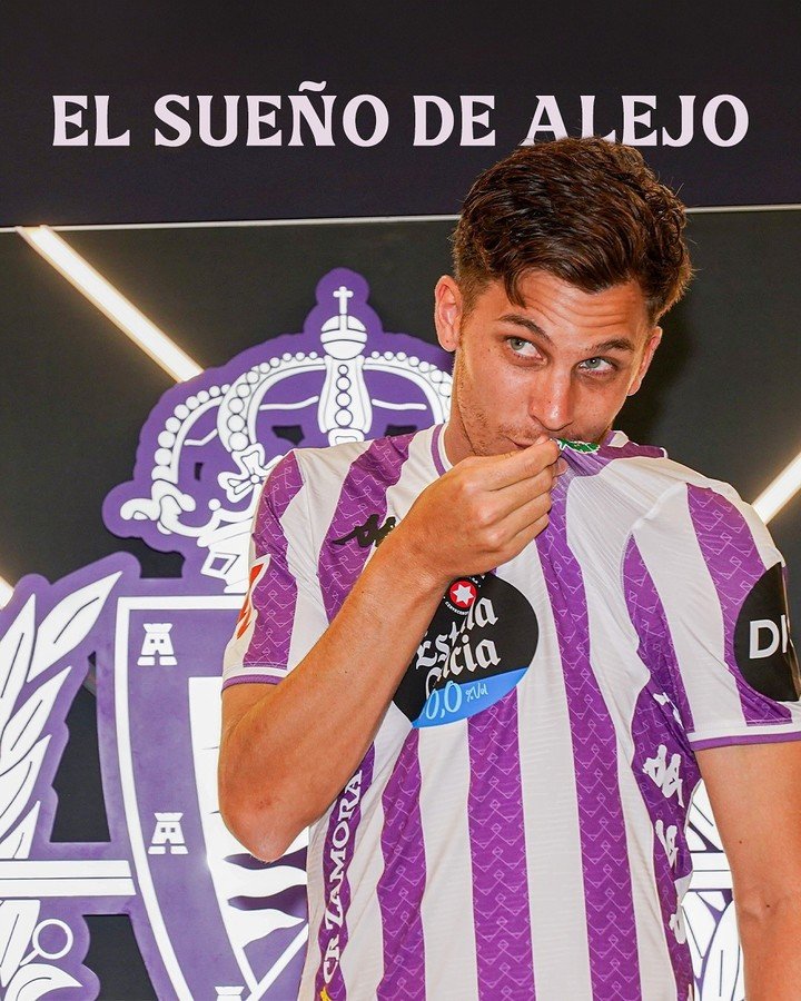 Iván Alejo, autor del beso.