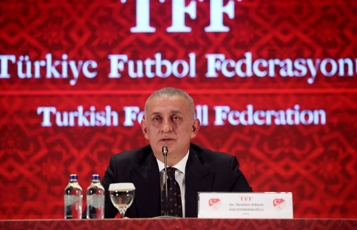 Ibrahim Haciosmanoglu, presidente de la TFF.
Foto: Samet Yalcin